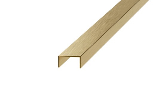 LISTWA DEKORACYJNA SCIENNA ZLOTA SZCZOT. 0,8cm x 270cm