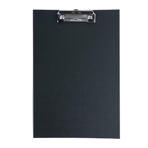 Deska A4 z klipem PVC D.RECT czarna