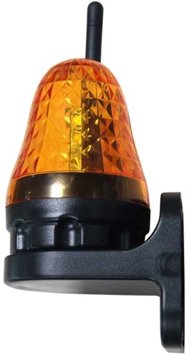 LAMPA SYGNALIZACYJNA LED Z ANTENĄ DO BRAMY KOGUT