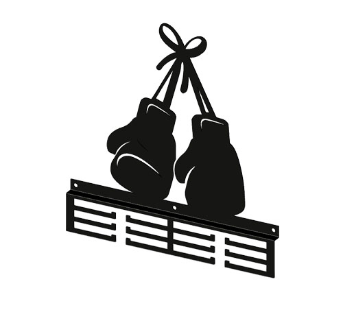 Wieszak ścienny na medale RĘKAWICE BOKSERSKIE 40 cm boks mma