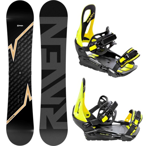 Deska snowboardowa RAVEN Pulse 170cm Wide + wiązania S230
