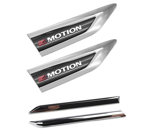 EMBLEMAT LOG ZNACZKI KOMPLET 4MOTION VW TIGUAN 4X4