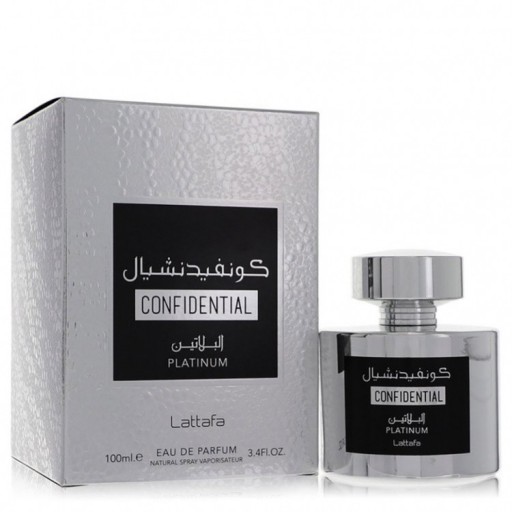 Lattafa CONFIDENTAL PLATINUM 100ml EDP WODA PERFUMOWANA