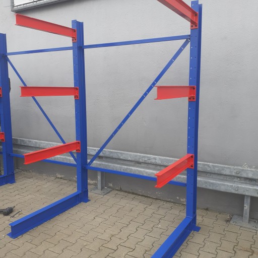 REGAŁY WSPORNIKOWE MAGAZYNOWE JEDNOSTRONNE