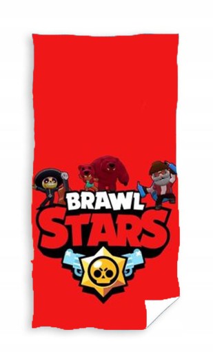 SUPERCIENKIE WŁÓKNO RĘCZNIK PLAŻOWY KĄPIELOWY PLAŻOWY 70X140 BRAWL STARS