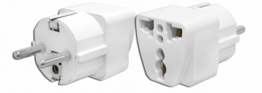 Gniazdko ang wtyczka adapter przejsciówka UK na PL