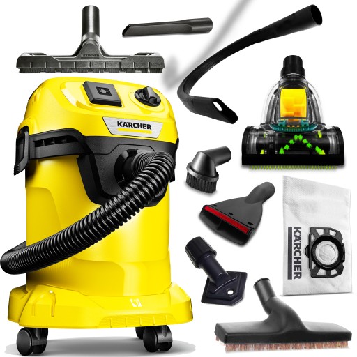 ODKURZACZ PRZEMYSŁOWY KARCHER WD 3 P ZESTAW GIGANT