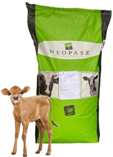 NEOPASZ MIESZNKA PASZOWA PASZA DLA CIELĄT 25KG