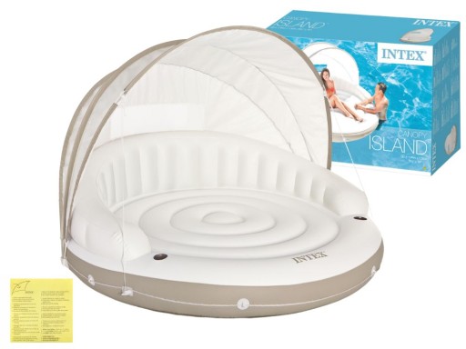 Pływając Wyspa Materac Dmuchany Intex 58292