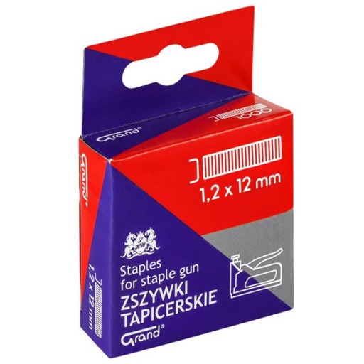 Zszywki Tapicerskie Do Takera Zszywacza 1,2x12 mm