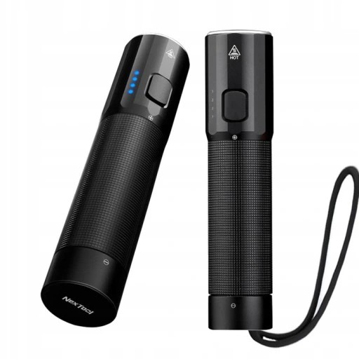 LATARKA TAKTYCZNA MOCNA LED USB NexTool