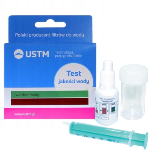 USTM TEST-T KROPELKOWY TEST JAKOŚCI TWARDOŚCI WODY TESTER