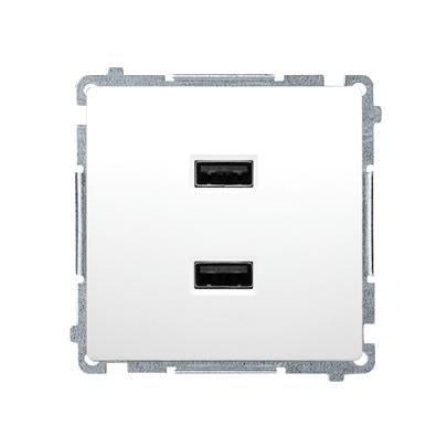 Simon Basic GNIAZDO ład. 2xUSB białe BMC2USB.01/11