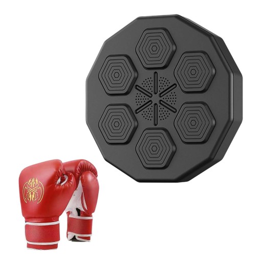 Smart Music Boxing Machine Training Musical Red