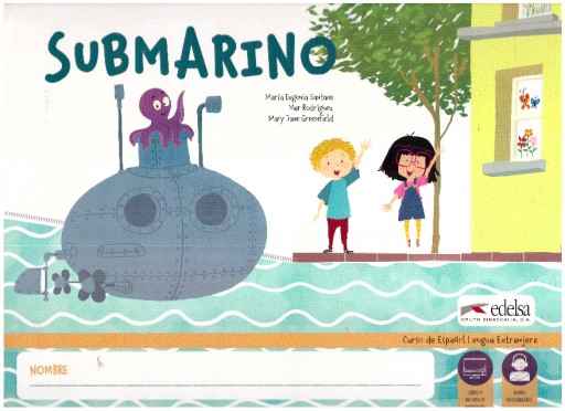 Submarino Podręcznik Curso de Espanol NOWY Libro + audio descargable
