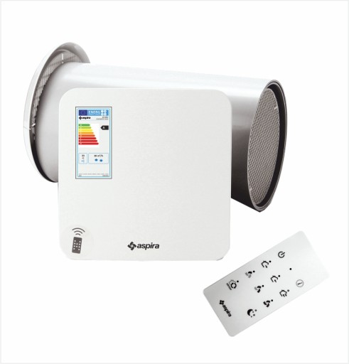 Rekuperator ścienny +pilot VANTUBO ECOCOMFORT 100R