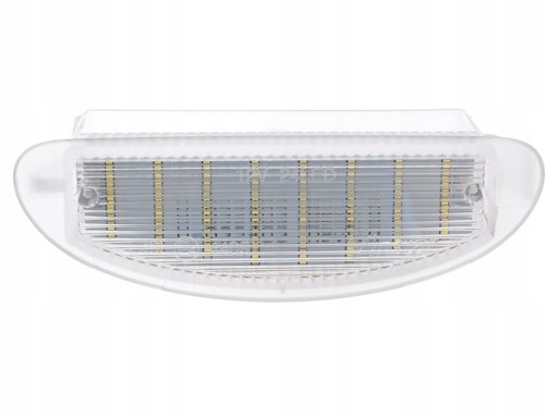 Renault Clio 2 II PODŚWIETLENIE LED REJESTRACJI