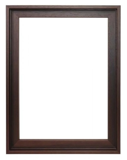 Rama do obrazu drewniana Slim ciemny brąz 60x90cm American Box
