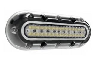 LAMPA PODWODNA 12W BLUE 12V DO ŁODZI OŚWIETLENIE ZEWNĘTRZNE