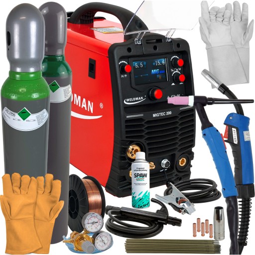 Spawarka Miogmat 200 A Synergia MIG MAG TIG ZESTAW