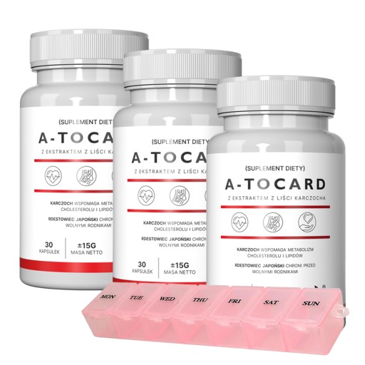 A-tocard - na cholesterol 90 kaps.