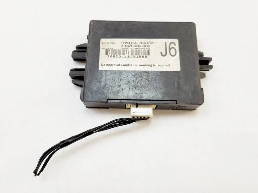 IMMOBILIZER STEROWNIK MODUŁ WTYCZKA 89784-K0011 TOYOTA IV 4 YARIS CROSS P21