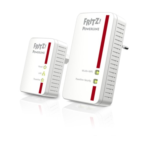 Transmiter sieciowy AVM FRITZ! Powerline 540E WLAN Set
