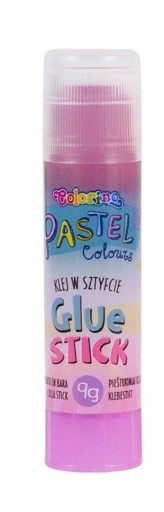 COLORINO KLEJ SZKOLNY W SZTYFCIE 9G PASTELOWY 1 sztuka