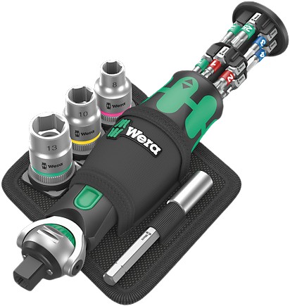 GRZECHOTKA ZYKLOP POCKET SET 2 18CZ. WERA