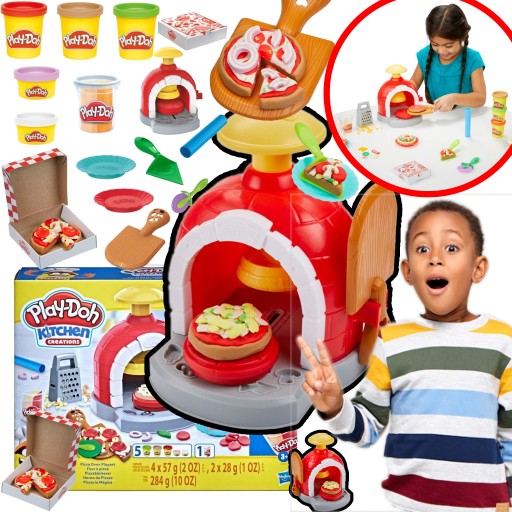 PLAY DOH PIEC DO PIZZY ZESTAW Z CIASTOLINĄ 31W1