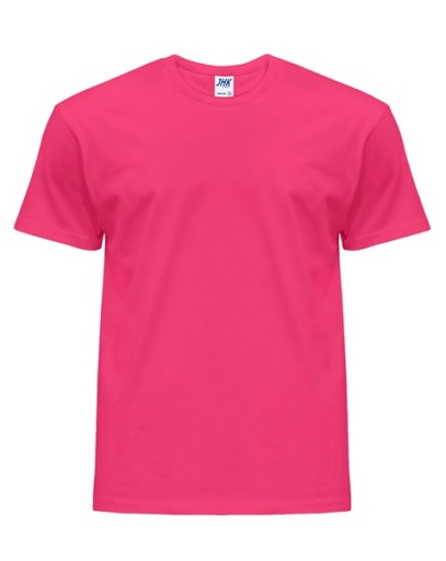 Koszulka Męska T-shirt męski różowa neon L