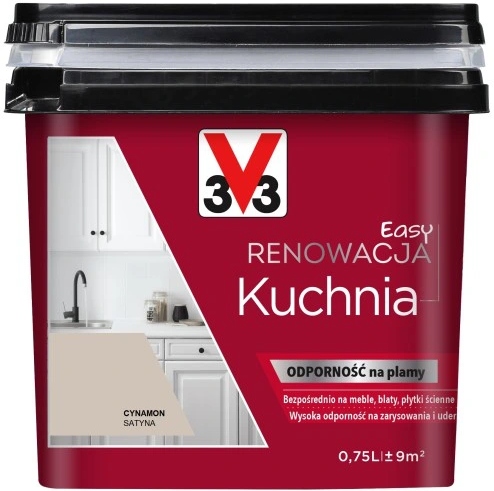 Easy renowacja farba do kuchni Cynamon 0,75L V33