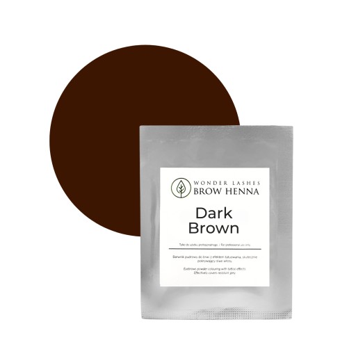 Wonder Brow Henna - Dark Brown, saszetka 1g