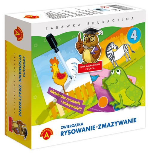 RYSOWANIE - ZMAZYWANIE ZWIERZĄTKA ALEXANDER