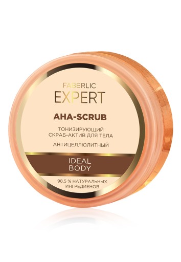 Faberlic - tonizujący antycellulitowy AHA-scrub