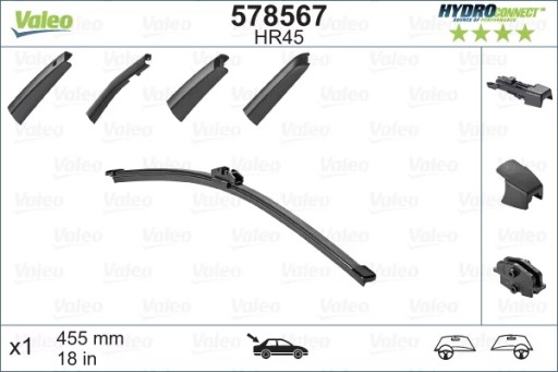 PIORO HR45 HYDROCONNECT TYL 45CM 578567 VAL