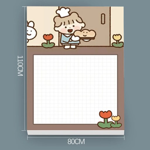 1PCS Creative Cute Cartoon Sticky Notes Portable