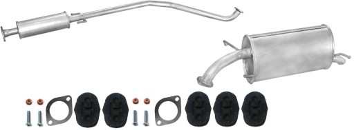 CHEVROLET AVEO 1.2 1.4 1.5 TŁUMIK KOŃCOWY I ŚRODKOWY