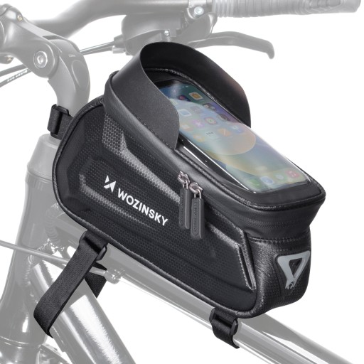 WOZINSKY SAKWA ROWEROWA TORBA NA RAMĘ POKROWIEC ETUI NA TELEFON 1.7L