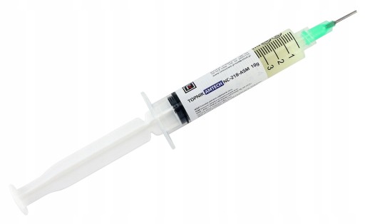FLUX TOPNIK PASTA SMD BGA AMTECH NC-218-ASM 10g