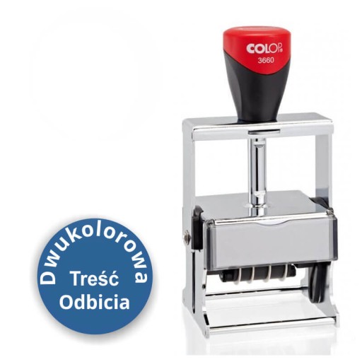 DATOWNIK EXPERT LINE 3660 DWUKOLOROWE ODBICIE