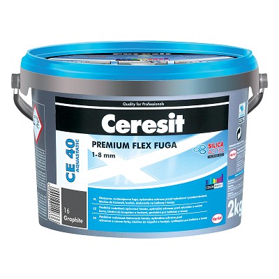 FUGA ELASTYCZNA CERESIT CE40 GRAFITOWY 2KG