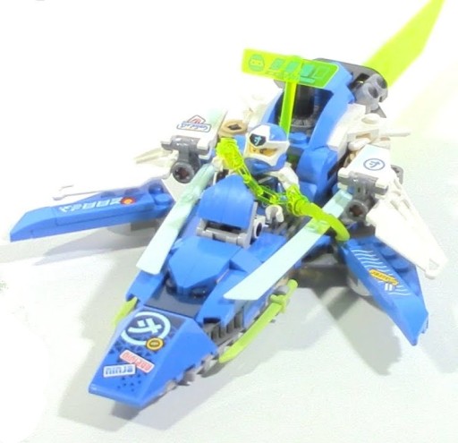 Lego 71709 @@@ JAY + SAMOLOT @@@ figurka + pojazd