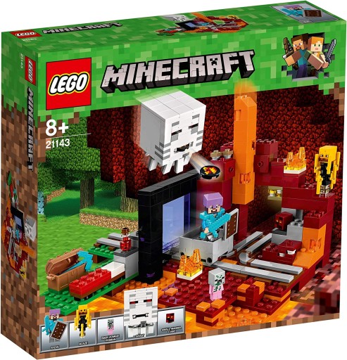 LEGO MINECRAFT 21143 Portal do Netheru Baby Zombie