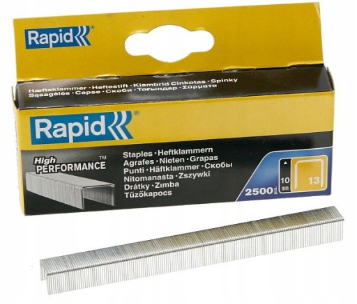 RAPID Zszywki tapicerskie Typ13 10mm 2500szt