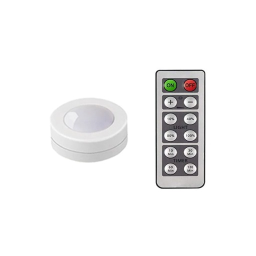 Xsky Touch Sensor LED Under Cabinets Lights Dimmable LED Puck Light For