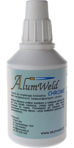 F02S Topnik do LUTOWANIA stali NIERDZEWNEJ 40 ml.