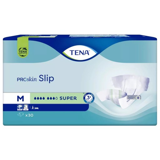 TENA Slip ProSkin Super pieluchomajtki dla dorosłych na rzepy M 30 szt.