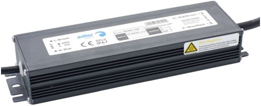 Zasilacz 24V LED DC 10.5A 250W do taśm WODOODPORNY transformator IP67 SLIM