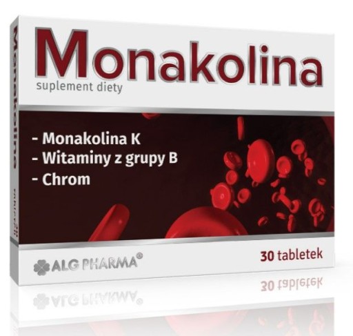 MONAKOLINA 10MG NA CHOLESTEROL WIT B CHROM 30 TAB